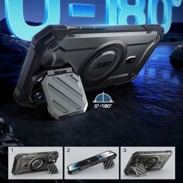 Carcasa Supcase Unicorn Beetle XT MagSafe compatibila cu iPhone 15 Pro Black