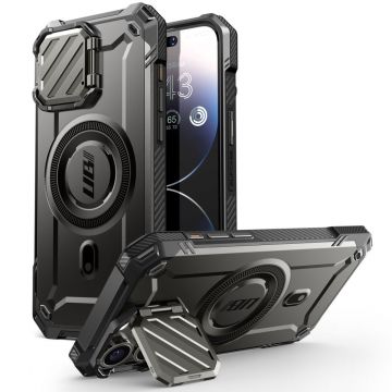 Carcasa Supcase Unicorn Beetle XT MagSafe compatibila cu iPhone 15 Pro Max Black