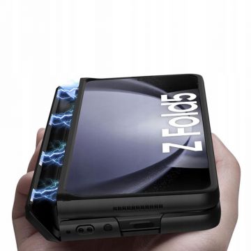 Carcasa TECH-PROTECT Icon Magnetic compatibila cu Samsung Galaxy Z Fold 5 Black