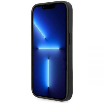 Husa Guess compatibila cu iPhone 15 Pro Max, 4G Big Metal Logo, Gri