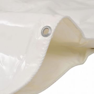 Prelată 650 g/m² 3 x 3 m Alb