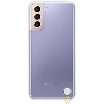 Samsung Capac Protectie spate Clear White pentru Samsung Galaxy S21 Plus