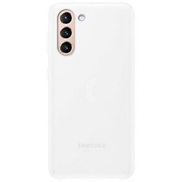 Samsung Capac protectie spate tip LED Cover - Alb Samsung Galaxy S21 (G991) -