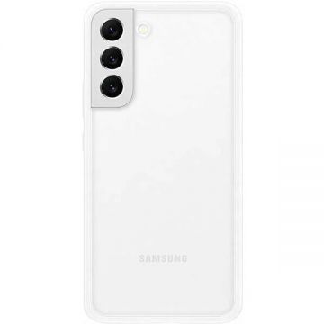 Samsung Carcasa Frame Cover pentru SAMSUNG Galaxy S22 Plus, EF-MS906CWEGWW, White