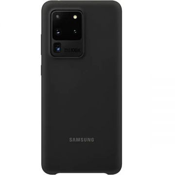 Samsung Carcasa pentru SAMSUNG Galaxy S20 Ultra, EF-PG988TBEGEU, silicon, negru