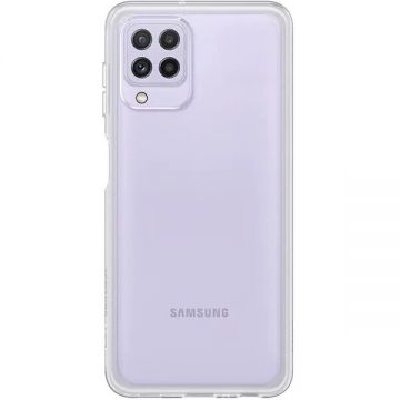 Samsung Carcasa Soft Clear Cover pentru SAMSUNG Galaxy A22, EF-QA225TTEGEU, transparent