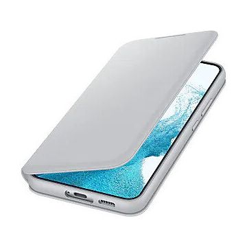 Samsung Husa Book Cover Samsung Smart Led View EF-NS906PJEGEE pentru Samsung galaxy S22 Plus (Alb)