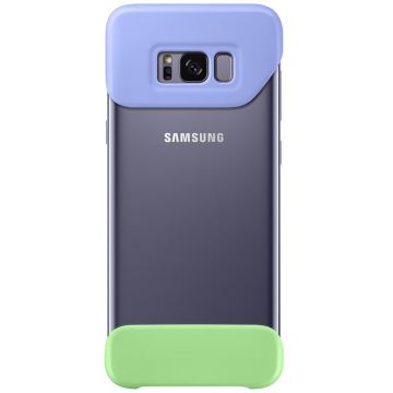 Samsung Husa Bumper Samsung Protective Cover EF-MG950CBEGWW pentru Samsung Galaxy S8, blister ,Violet/Verde
