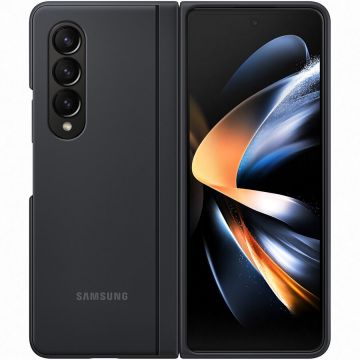 Samsung Husa de protectie Samsung Leather Cover pentru Galaxy Z Fold4, Black