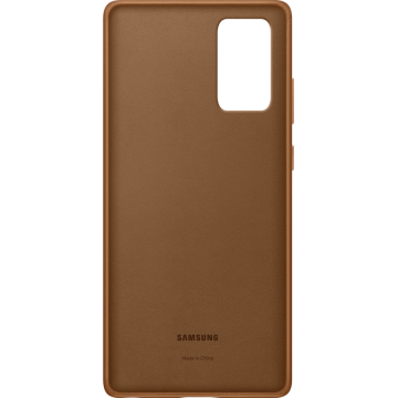 Samsung Husa de protectie Samsung Leather pentru Galaxy Note 20, Maro
