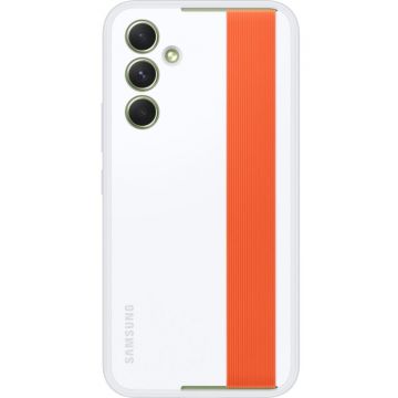 Samsung Husa de protectie Samsung Silicone Grip Case pentru Galaxy A54 (A546), Alb