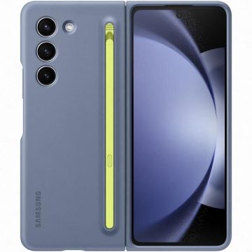 Samsung Husa de protectie Samsung Slim S-pen Case pentru Galaxy Z Fold 5, Albastru