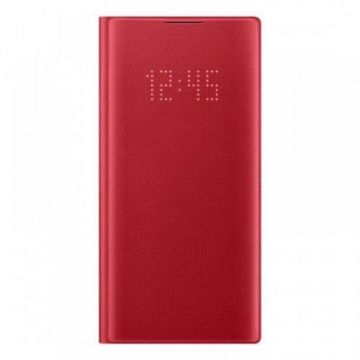 Samsung Husa Flip Cover Compatibila Cu Samsung Galaxy Note 10  , rosu