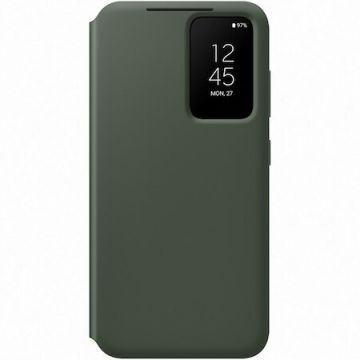 Samsung Husa Samsung Galaxy S23  Smart View Wallet Case, Kaki