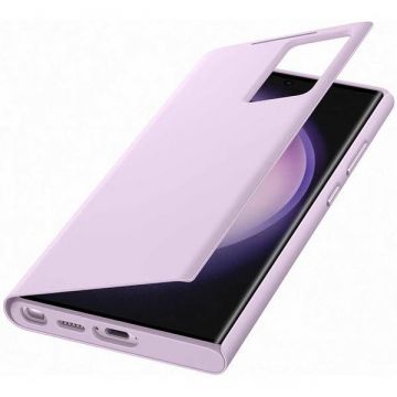 Samsung Husa Smart Flip tip View Wallet Case, Samsung Galaxy S23 Ultra (S918), Lila