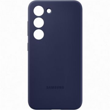 Samsung Husa Spate Samsung Silicone Case Pentru Samsung Galaxy S23, Silicon, Navy