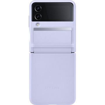 Samsung Husa telefon SAMSUNG Flap Leather Cover pentru Galaxy Z Flip4 EF-VF721LLEGWW, Serene Purple