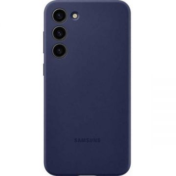 Samsung Husa telefon SAMSUNG Silicone Case pentru Galaxy S23 Plus, EF-PS916TNEGWW, Navy