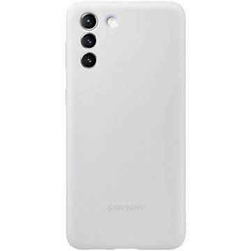 Samsung Protectie pentru spate Silicon Light Gri pentru Samsung Galaxy S21 Plus