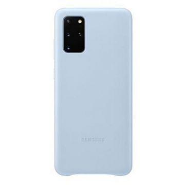 Samsung Protectie Spate Samsung Leather EF-VG985LLEGEU pentru Samsung Galaxy S20 Plus (Albastru)