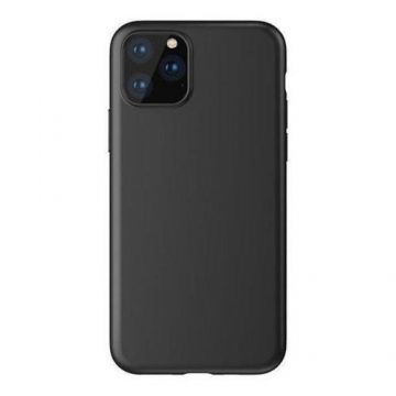Carcasa Soft Flexible Gel compatibila cu iPhone 15, Negru