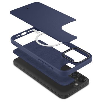 Carcasa Spigen Kajuk MagSafe compatibila cu iPhone 15 Pro Navy Blue