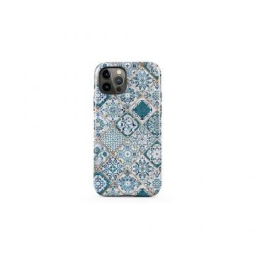 Husa Burga Dual Layer Tropical Oasis compatibila cu iPhone 12 Pro Max