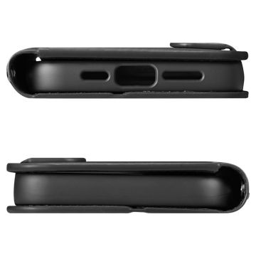 Husa cu snur Spigen Wallet S Pro compatibila cu iPhone 15 Pro Black