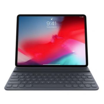 Husa cu tastatura Apple Smart Keyboard Folio pentru iPad Pro 12.9inch (3rd Gen), Layout Ro