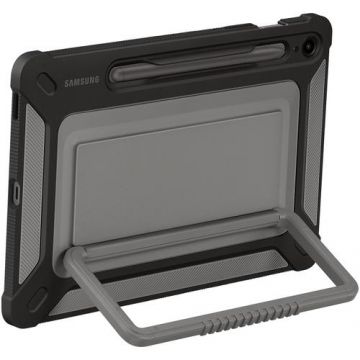 Husa de protectie Samsung Outdoor Cover pentru Galaxy Tab S9 FE+, Negru