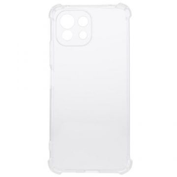 Husa de protectie Spacer pentru Xiaomi Mi 11 Lite 5G, material flexibil TPU, Transparenta