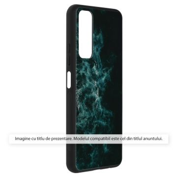 Husa de protectie Techsuit Glaze Series compatibil cu iPhone 15 Plus - Blue Nebula