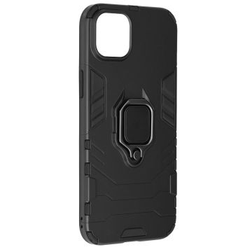 Husa de protectie Techsuit Silicone Shield compatibil cu iPhone 15 Plus - Negru
