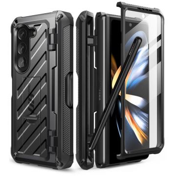 Husa de protectie telefon premium Supcase, Unicorn Beetle Pro, compatibila cu Samsung Galaxy Z Fold5, Negru