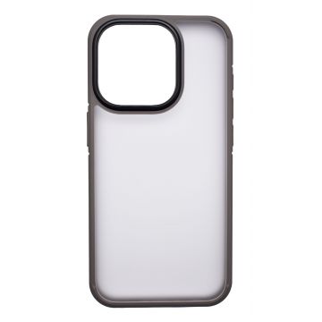 Husa din silicon X-Level Armor Series Frosted Sand pentru iPhone 15 - Ice White