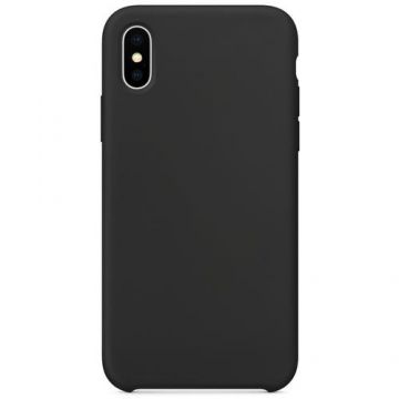 Husa pentru Honor X7, OEM, Pure Silicone, Neagra