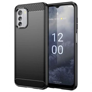 Husa pentru Nokia G60, OEM, Carbon, Neagra