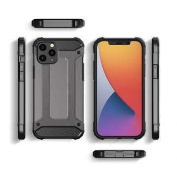 Husa pentru Samsung Galaxy A34 A346, OEM, Hybrid Armor Tough, Neagra