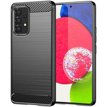 Husa pentru Samsung Galaxy A53 5G A536, OEM, Carbon, Neagra