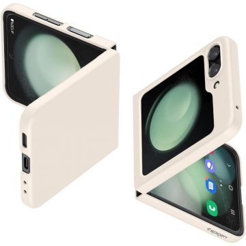 Husa pentru Samsung Galaxy Z Flip 5 Spigen Air Skin - Pearled Ivory
