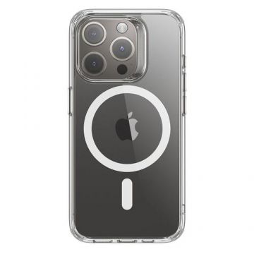 Husa Protectie Spate ESR Classic Hybrid Halolock MagSafe compatibila cu iPhone 15 Pro (Transparent)