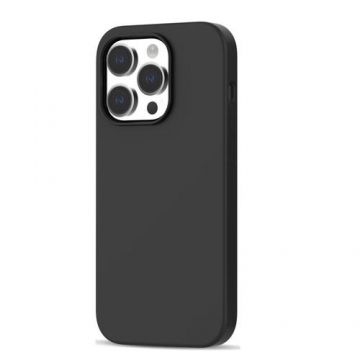 Husa Protectie Spate TECH-PROTECT Silicone MagSafe compatibila cu iPhone 14 Pro (Negru)