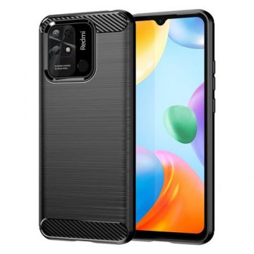 Husa protectie telefon, Hurtel, Pentru Xiaomi Redmi 10C, TPU, Negru Husa protectie telefon, Hurtel, Pentru Xiaomi Redmi 10C, TPU, Negru