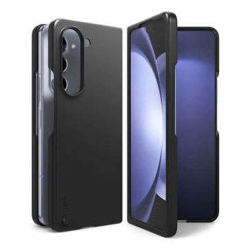 Husa Ringke Slim compatibila cu Samsung Galaxy Z Fold 5 - Negru