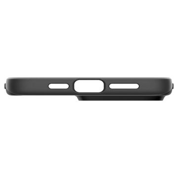Husa slim Spigen Thin Fit compatibila cu iPhone 15 Pro Black