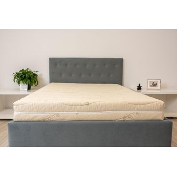 Husa Somnart Ortopedic Bio Cotton 90x200, inaltime 17 cm, detasabila si lavabila