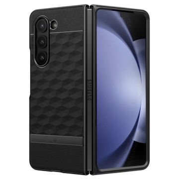 Husa Spigen Caseology Parallax compatibila cu Samsung Galaxy Z Fold 5 - Negru Mat