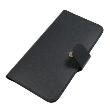 Husa universala Logilink, pentru telefon 5.5″, 5 sloturi pt. carduri, inchidere magnetica SB0001 (Negru)