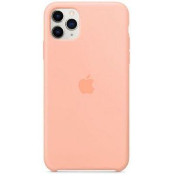 Protectie Spate Apple Silicone Case my1h2zm/a pentru iPhone 11 Pro Max (Roz)