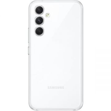 Samsung Husa telefon SAMSUNG Soft Clear Cover pentru Galaxy A54, EF-QA546CTEGWW, Transparent